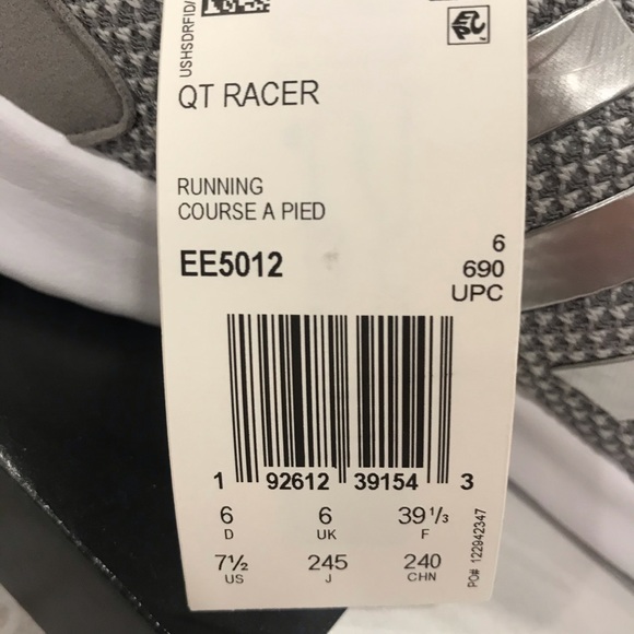 NIB adidas QT racer 7.5 - Picture 3 of 4